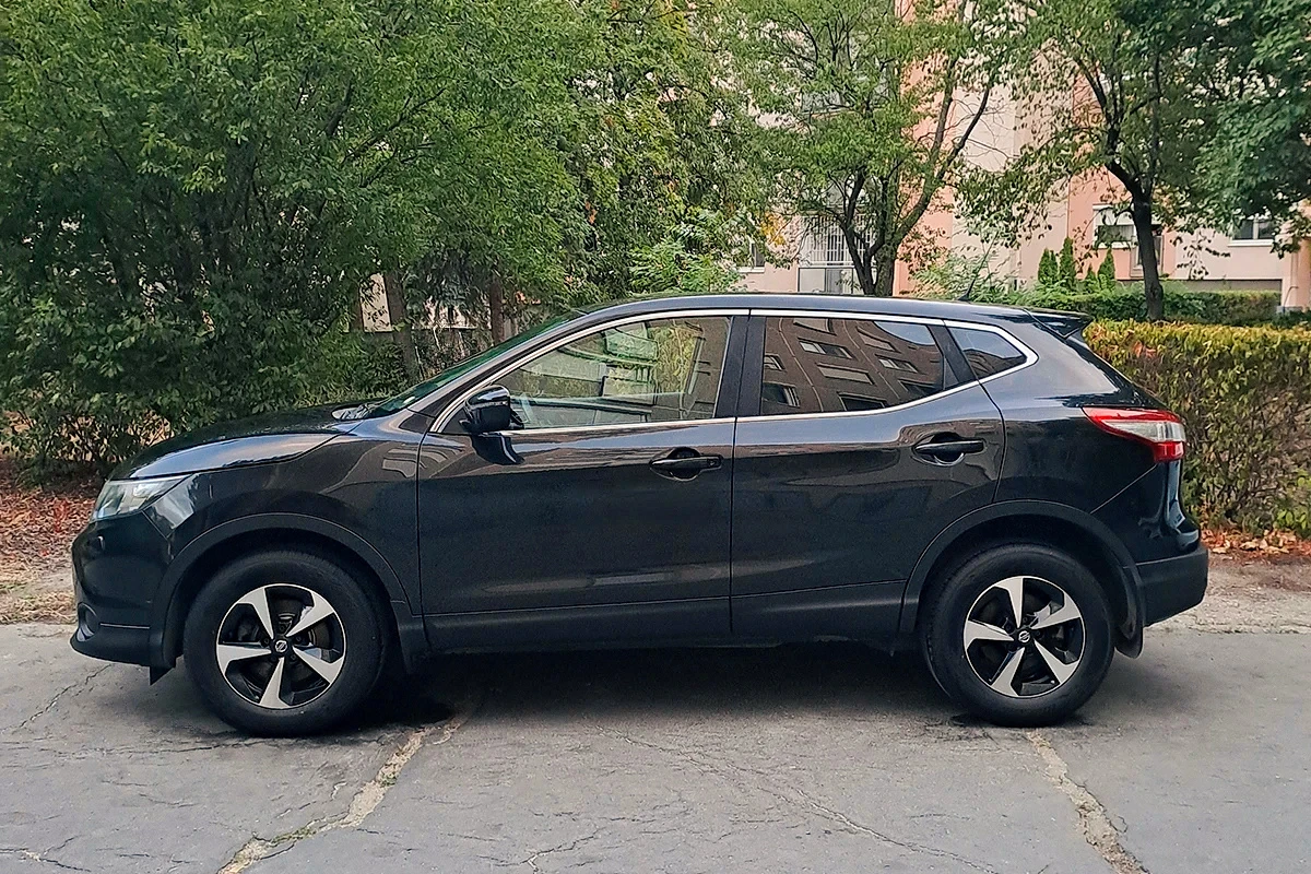 A megtisztított Nissan Qashqai