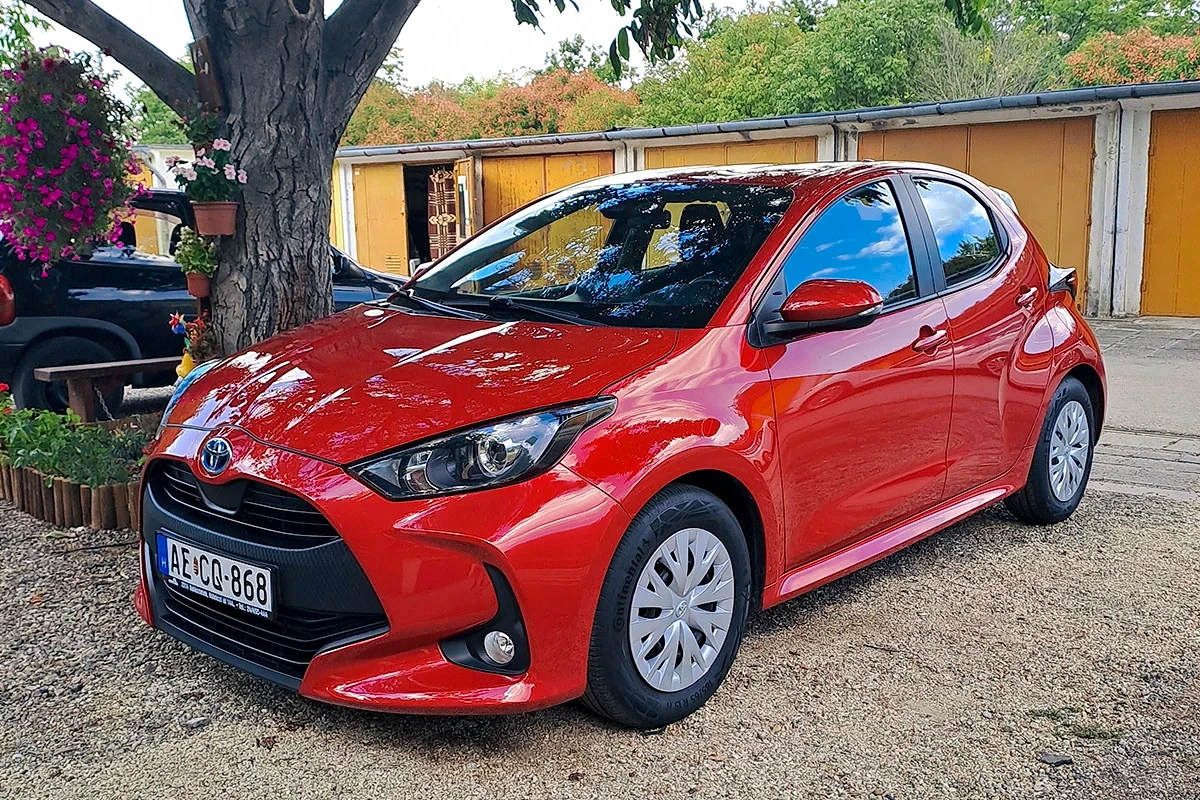 A megtisztított Toyota Yaris